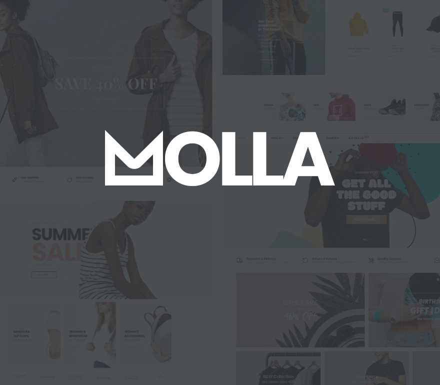 🛍️ Molla Multi-Purpose WooCommerce Theme v1.5.14 – Free Download [GPL Licensed]