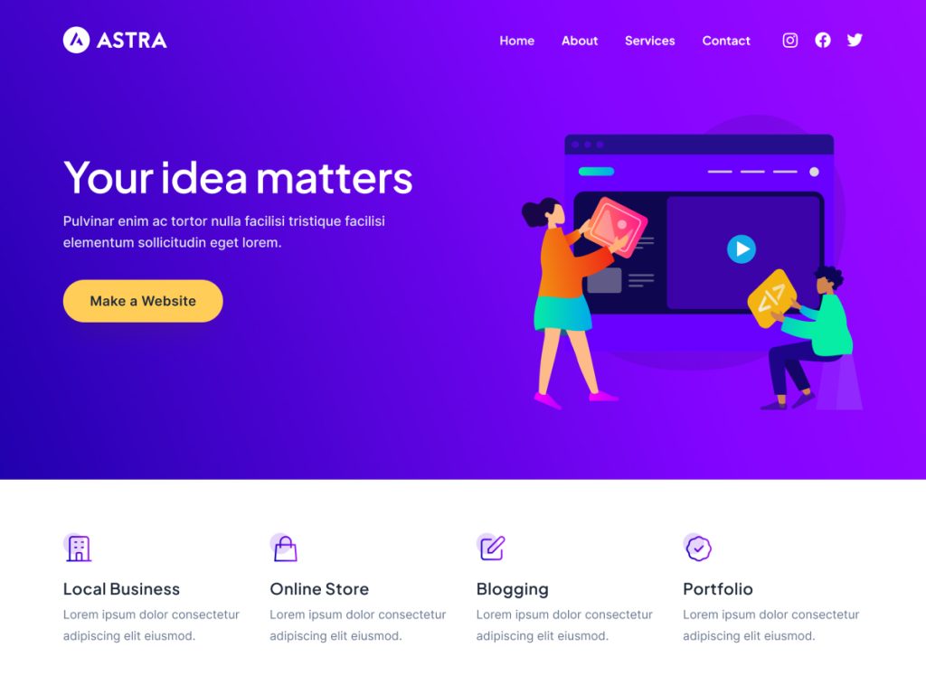 🚀 Free Download: Astra Pro WordPress Theme 💻✨