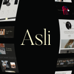 Asli AJAX Portfolio Elementor WordPress Theme Preview – Infinite Scroll Portfolio Template