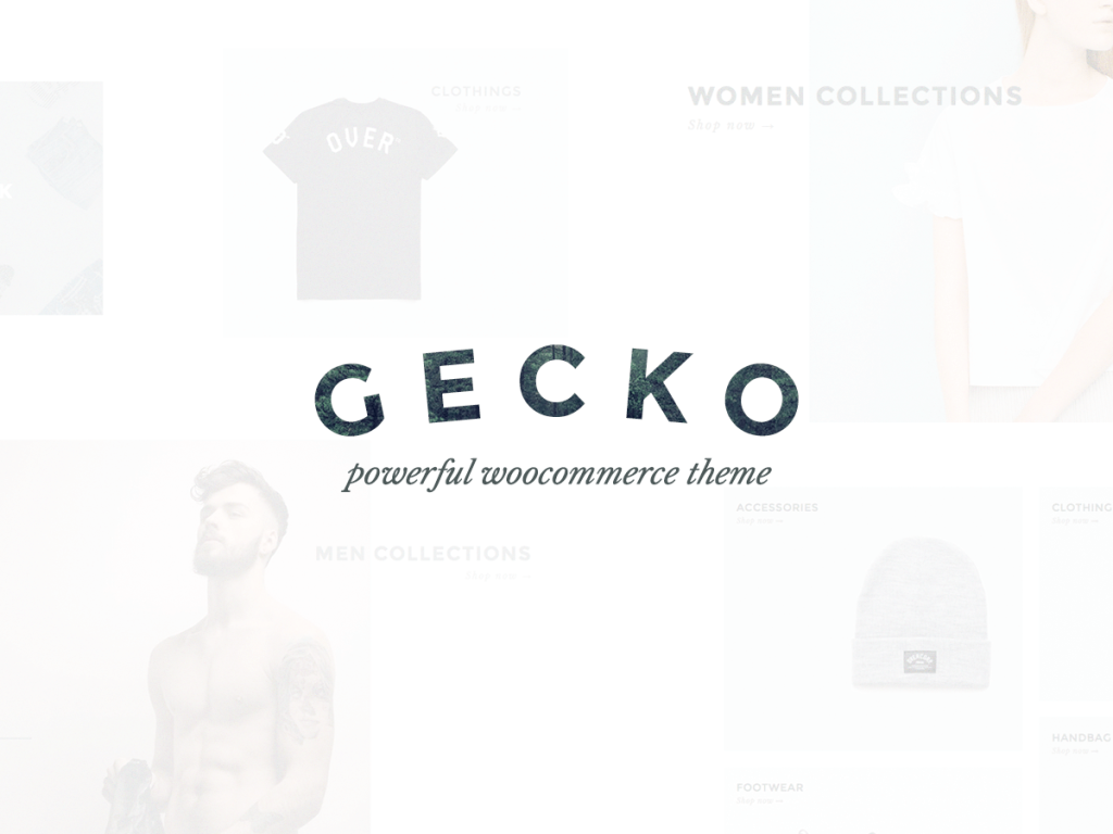 Gecko WooCommerce Theme Preview – AJAX Powered Fashion Store Template