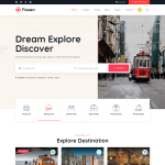Fioxen Directory Listing WordPress Theme Preview – Business and Venue Listing Template