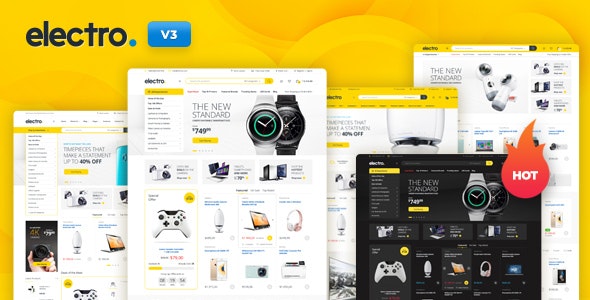 Electro Nulled Electronics WooCommerce WordPress Theme