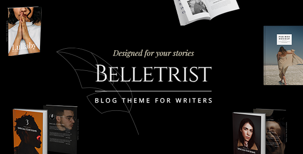 Belletrist Nulled Minimal Blog WordPress Theme
