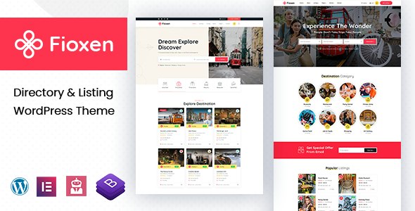 Fioxen Nulled Directory & Listing WordPress Theme