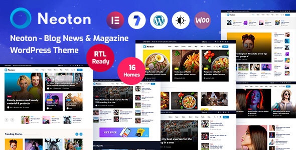 Neoton Nulled Creative Portfolio WordPress Theme