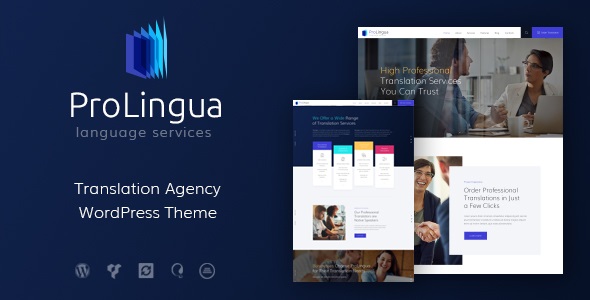 ProLingua Nulled Language School WordPress Theme
