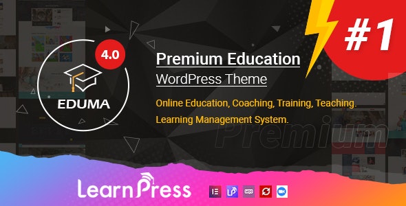 Eduma Nulled WordPress LMS Education Theme
