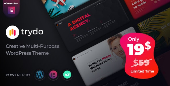 Trydo Nulled Creative Agency WordPress Theme