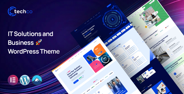 Techno Nulled IT Solutions WordPress Theme