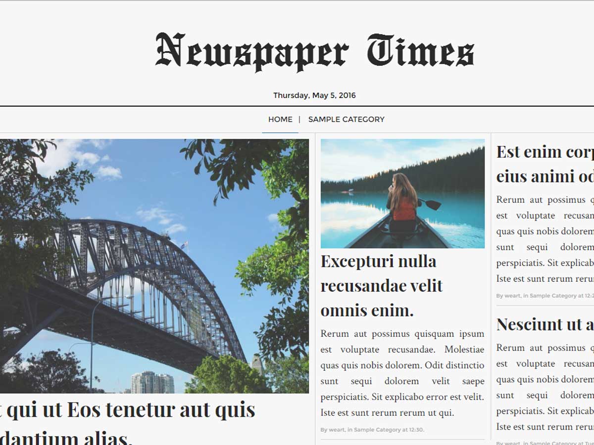 Newspaper Nulled WordPress Theme Free Download (GPL)