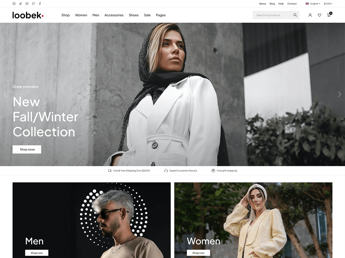 Loobek Nulled WooCommerce WordPress Theme