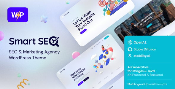 SmartSEO Nulled WordPress Theme Preview