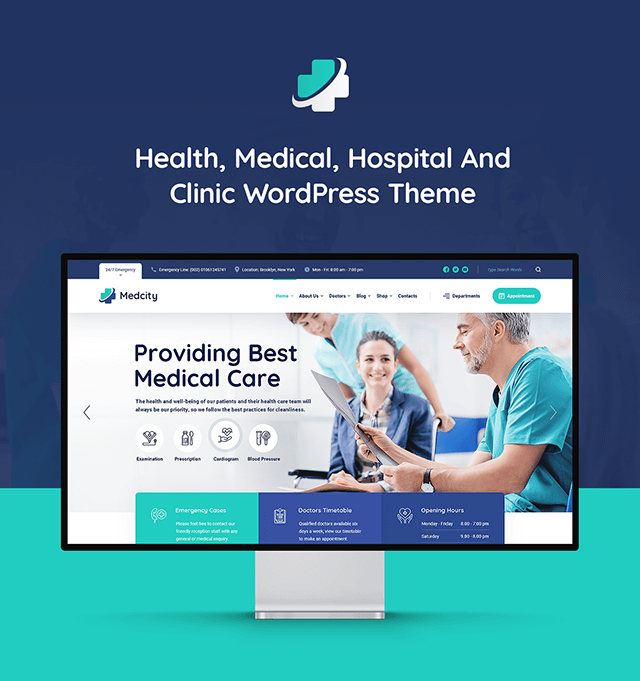 Medcity Health & Medical WordPress Theme Nulled Free Download