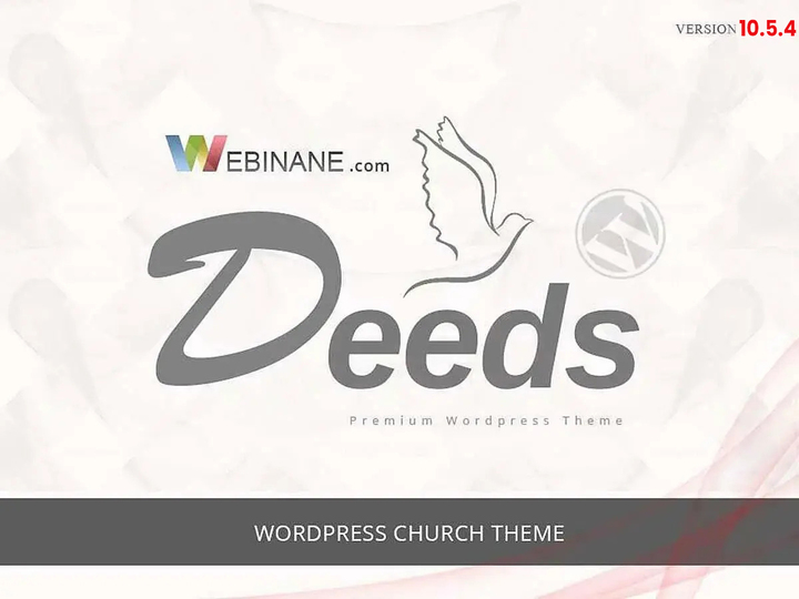 Deeds Nonprofit & Church Organization WordPress Theme Nulled Free Download