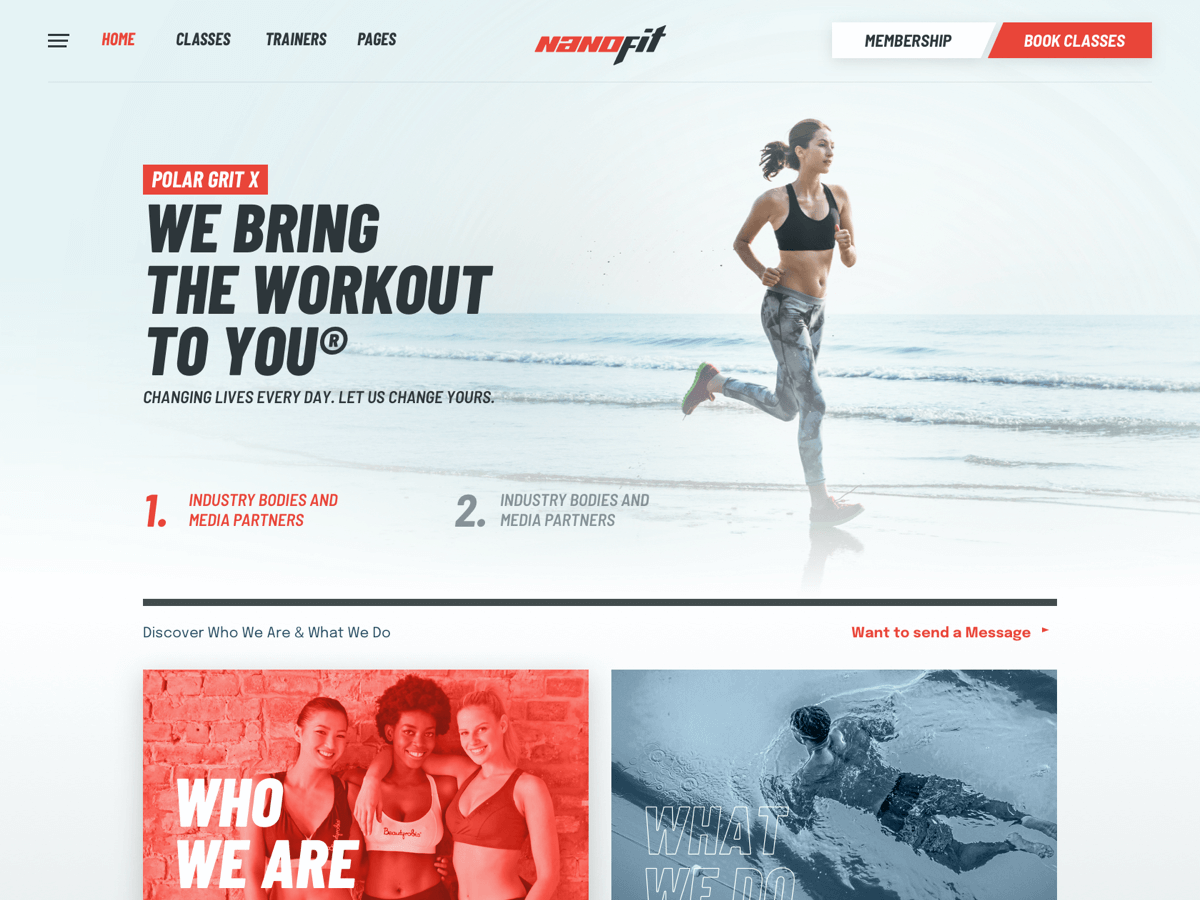 NanoFit Personal Training WordPress Theme Nulled Free Download