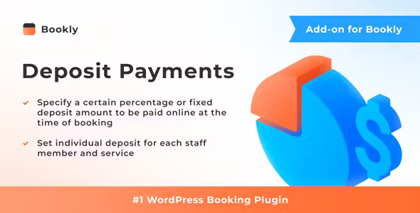 Bookly Addon Deposit Payments – Accept Appointment Deposits