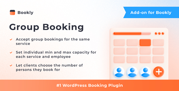 Bookly Addon Group Booking – Book Multiple Participants