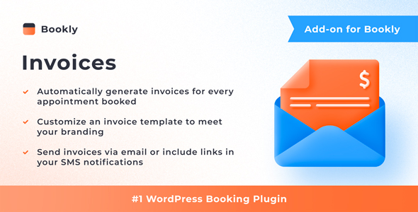 Bookly Addon Invoices – Professional Billing & PDF Generation
