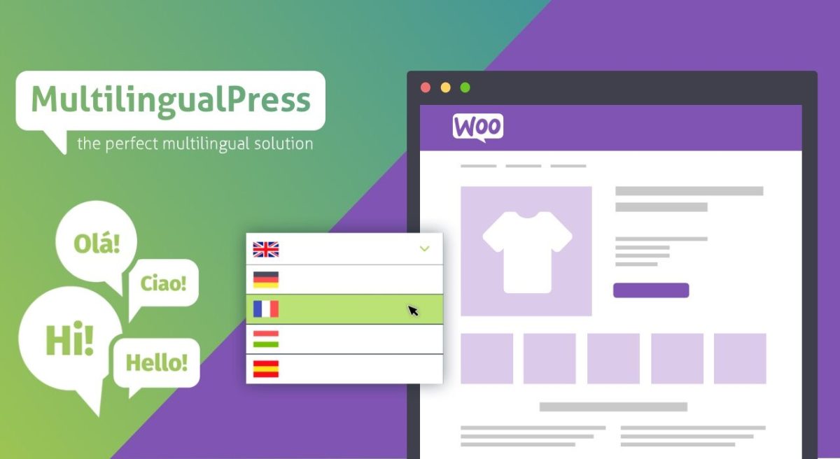 WooCommerce Multilingual plugin download for multilingual WooCommerce stores