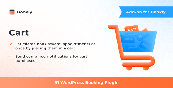 Bookly Addon Cart – multi-service booking cart and checkout for Bookly