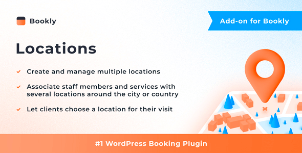 Bookly Addon Locations – Manage Multiple Booking Locations