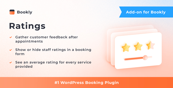 Bookly Addon Ratings – customer reviews and star ratings for Bookly