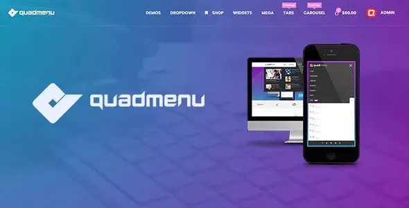 QuadMenu Pro WordPress plugin — advanced mega menus and custom navigation