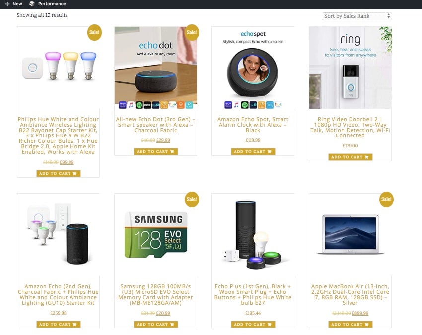 WooCommerce Amazon Affiliates plugin — import Amazon products and earn commissions