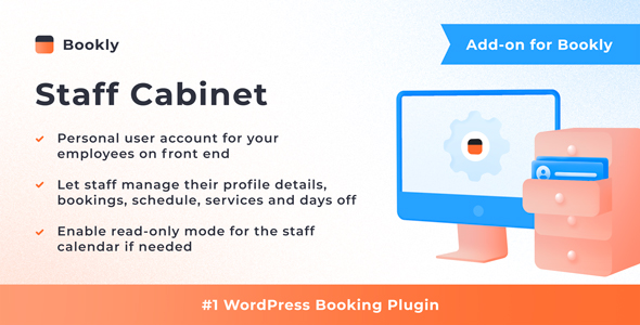 Bookly Staff Cabinet Addon — frontend staff portal for booking system