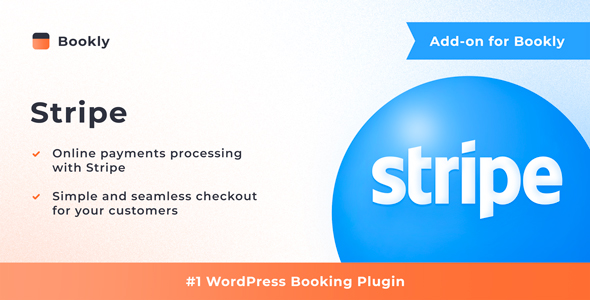 Bookly Addon Stripe — Online payment gateway integration for WordPress bookings
