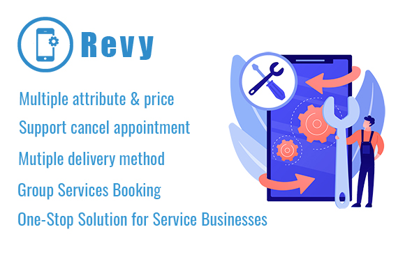 Revy Booking Plugin — WordPress appointment and reservation solution