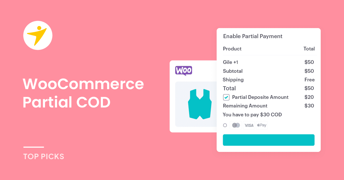 WooCommerce Partial COD Plugin Screenshot