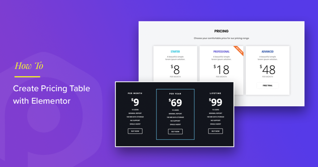 Essential Pricing Plan Switcher for Elementor Preview